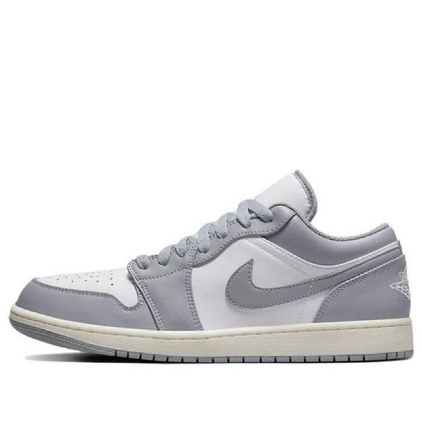 Nike Air Jordan 1 Low Tops Retro Basketball Shoes Herre Grå