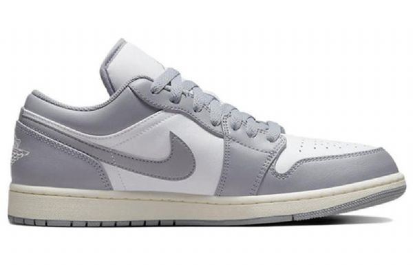 Nike Air Jordan 1 Low Tops Retro Basketball Shoes Herre Grå