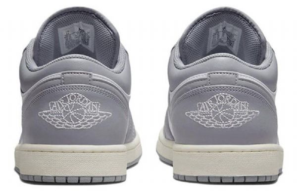 Nike Air Jordan 1 Low Tops Retro Basketball Shoes Herre Grå