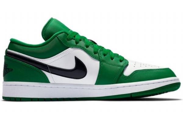 Nike Air Jordan 1 Low Tops Retro Basketball Shoes Herre Grønn