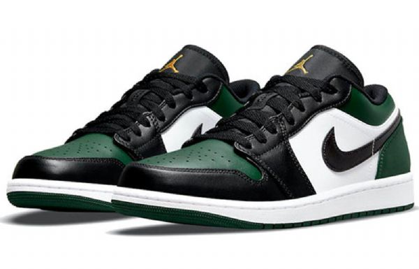 Nike Air Jordan 1 Low Tops Retro Basketball Shoes Herre Grønn