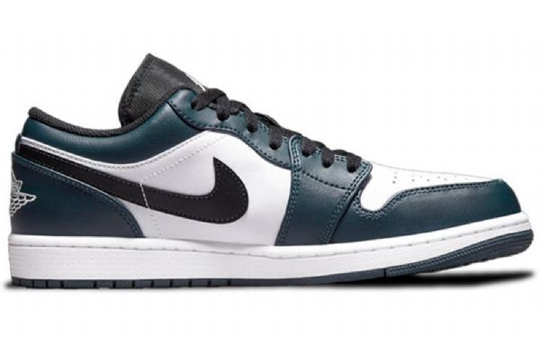 Nike Air Jordan 1 Low Tops Retro Basketball Shoes Herre Grønn Mørke