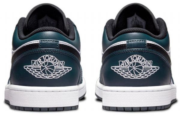 Nike Air Jordan 1 Low Tops Retro Basketball Shoes Herre Grønn Mørke
