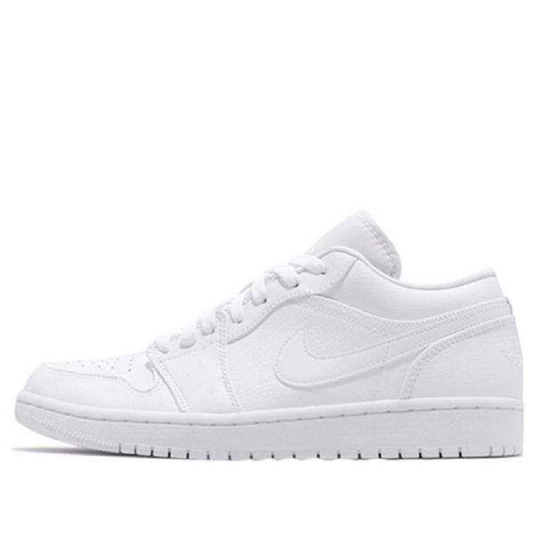 Nike Air Jordan 1 Low Tops Retro Basketball Shoes Herre Hvite