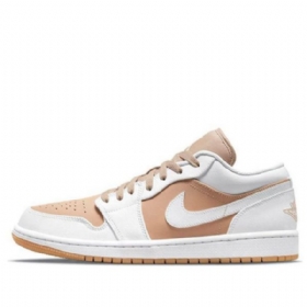 Nike Air Jordan 1 Low Tops Retro Basketball Shoes Herre Hvite