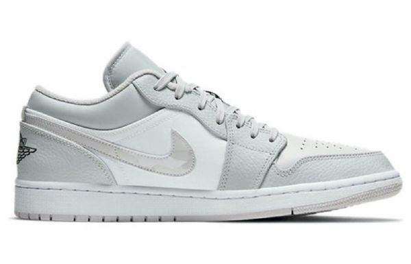 Nike Air Jordan 1 Low Tops Retro Basketball Shoes Herre Hvite Camouflage