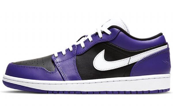 Nike Air Jordan 1 Low Tops Retro Basketball Shoes Herre Lilla
