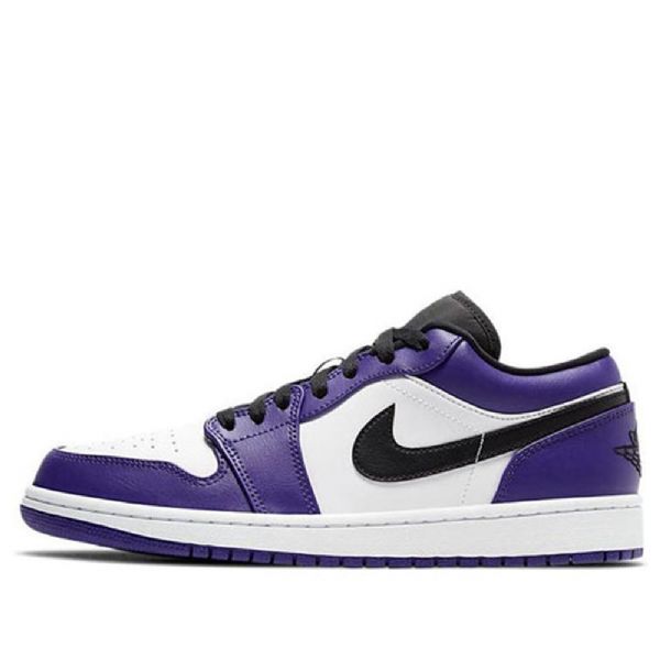 Nike Air Jordan 1 Low Tops Retro Basketball Shoes Herre Lilla