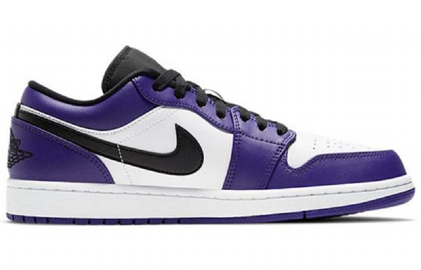 Nike Air Jordan 1 Low Tops Retro Basketball Shoes Herre Lilla