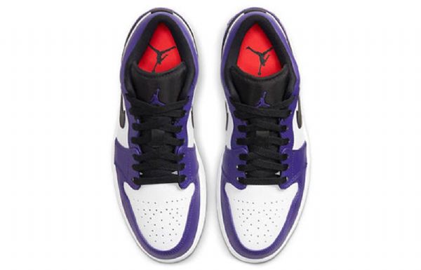 Nike Air Jordan 1 Low Tops Retro Basketball Shoes Herre Lilla