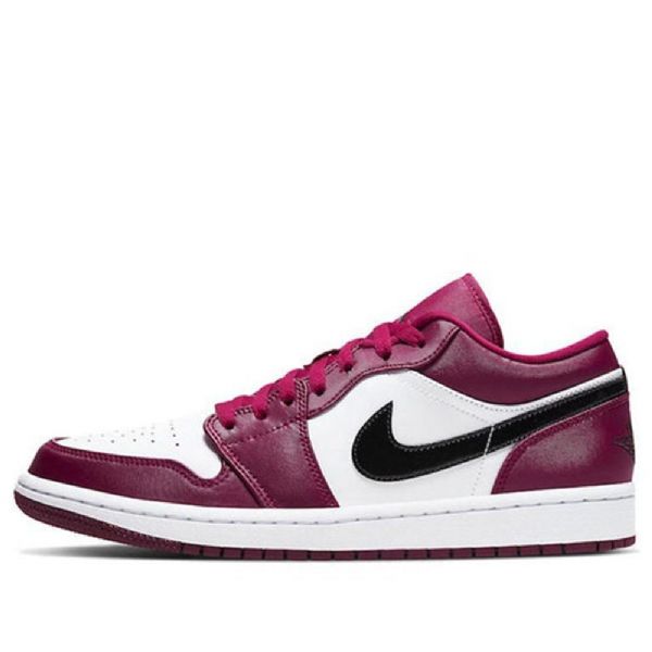 Nike Air Jordan 1 Low Tops Retro Basketball Shoes Herre Rød