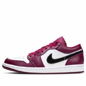 Nike Air Jordan 1 Low Tops Retro Basketball Shoes Herre Rød