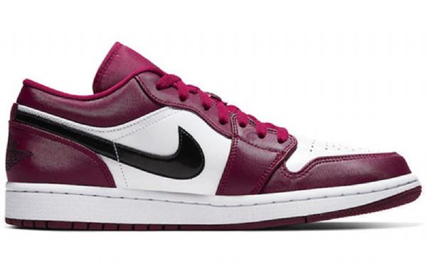 Nike Air Jordan 1 Low Tops Retro Basketball Shoes Herre Rød