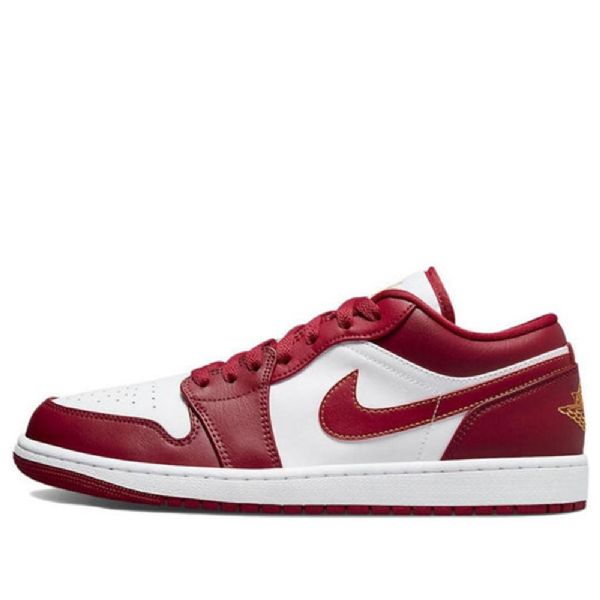 Nike Air Jordan 1 Low Tops Retro Basketball Shoes Herre Rød