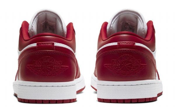 Nike Air Jordan 1 Low Tops Retro Basketball Shoes Herre Rød