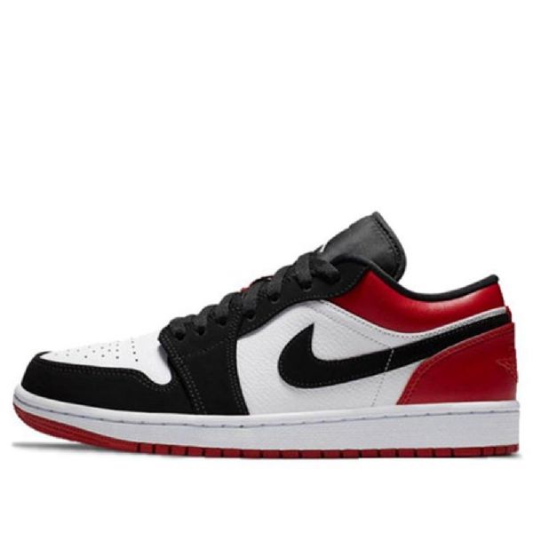 Nike Air Jordan 1 Low Tops Retro Basketball Shoes Herre Svarte