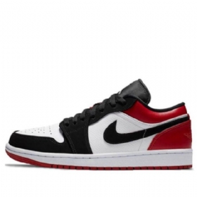 Nike Air Jordan 1 Low Tops Retro Basketball Shoes Herre Svarte