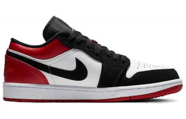 Nike Air Jordan 1 Low Tops Retro Basketball Shoes Herre Svarte