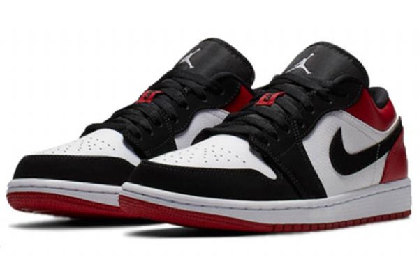Nike Air Jordan 1 Low Tops Retro Basketball Shoes Herre Svarte
