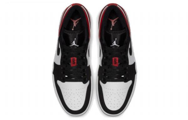 Nike Air Jordan 1 Low Tops Retro Basketball Shoes Herre Svarte