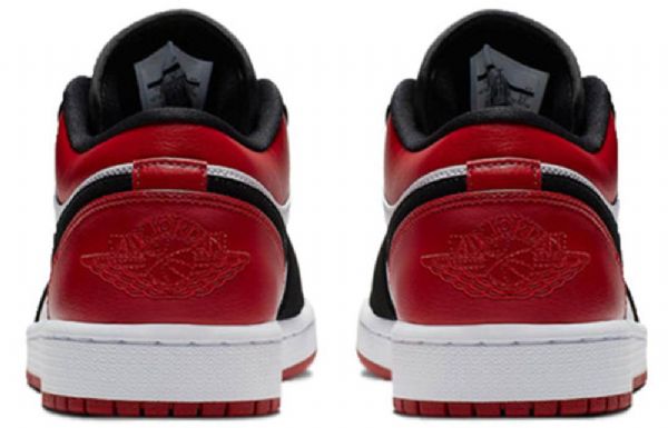 Nike Air Jordan 1 Low Tops Retro Basketball Shoes Herre Svarte