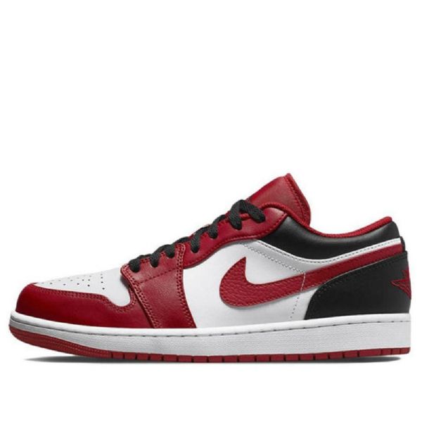 Nike Air Jordan 1 Low Tops Retro Basketball Shoes Herre Svarte