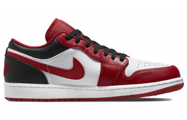 Nike Air Jordan 1 Low Tops Retro Basketball Shoes Herre Svarte