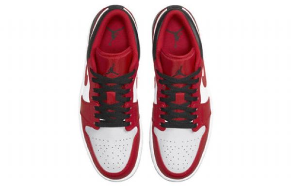 Nike Air Jordan 1 Low Tops Retro Basketball Shoes Herre Svarte
