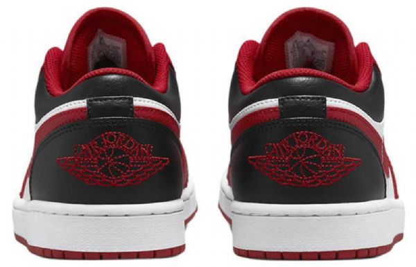Nike Air Jordan 1 Low Tops Retro Basketball Shoes Herre Svarte