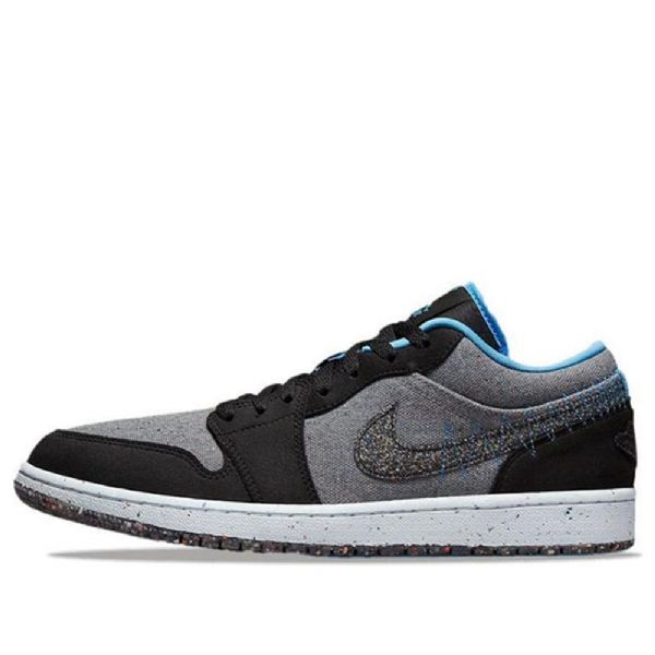 Nike Air Jordan 1 Low Tops Retro Basketball Shoes Herre Svarte