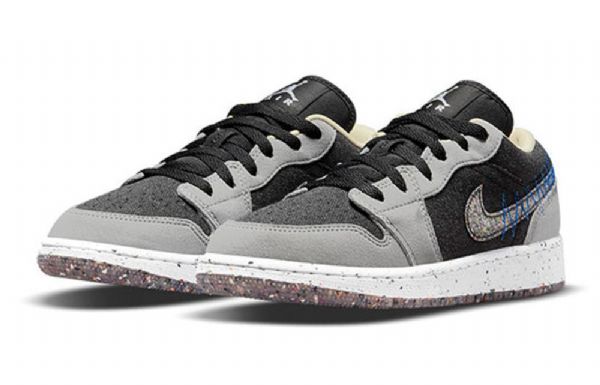 Nike Air Jordan 1 Low Tops Se Gs Basketsko Herre Grå
