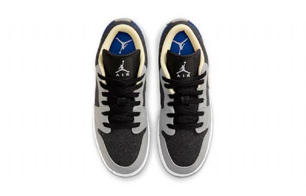 Nike Air Jordan 1 Low Tops Se Gs Basketsko Herre Grå