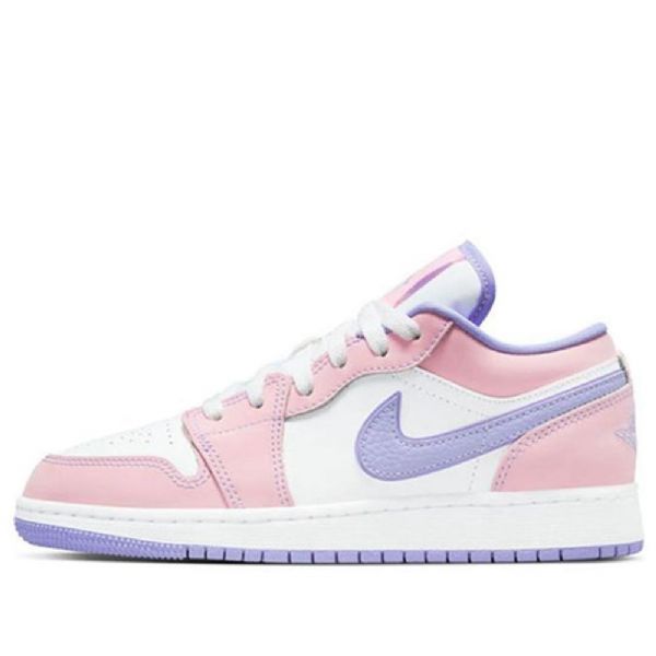 Nike Air Jordan 1 Low Tops Se Gs Basketsko Herre Rosa Lilla