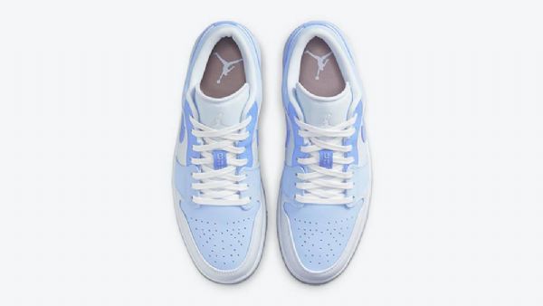 Nike Air Jordan 1 Low Tops Se Mighty Swooshers Sko Dame Blå