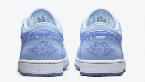 Nike Air Jordan 1 Low Tops Se Mighty Swooshers Sko Dame Blå