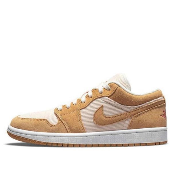 Nike Air Jordan 1 Low Tops Se Retro Basketball Shoes Dame Brune