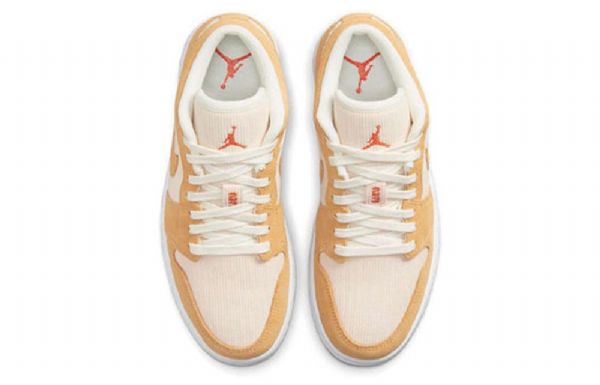 Nike Air Jordan 1 Low Tops Se Retro Basketball Shoes Dame Brune