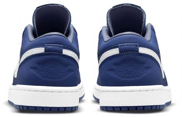 Nike Air Jordan 1 Low Tops Se Retro Basketball Shoes Dame Dyp Kongeblå Blå