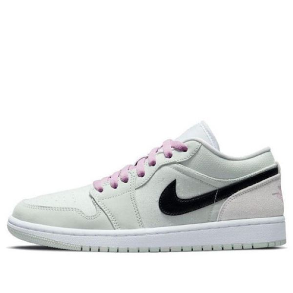 Nike Air Jordan 1 Low Tops Se Retro Basketball Shoes Dame Grønn