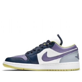 Nike Air Jordan 1 Low Tops Se Retro Basketball Shoes Dame Lilla