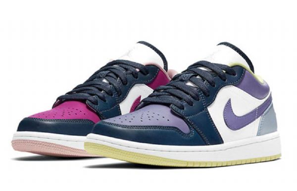 Nike Air Jordan 1 Low Tops Se Retro Basketball Shoes Dame Lilla