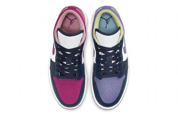 Nike Air Jordan 1 Low Tops Se Retro Basketball Shoes Dame Lilla