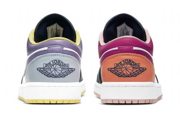 Nike Air Jordan 1 Low Tops Se Retro Basketball Shoes Dame Lilla