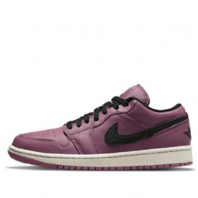 Nike Air Jordan 1 Low Tops Se Retro Basketball Shoes Dame Lyse Lilla
