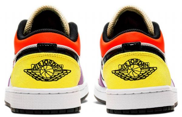 Nike Air Jordan 1 Low Tops Se Retro Basketball Shoes Dame Multicolor