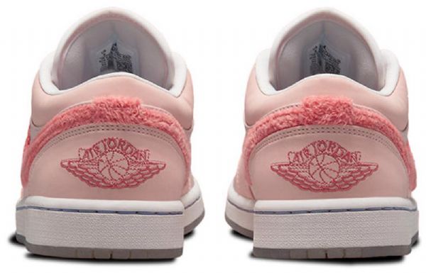 Nike Air Jordan 1 Low Tops Se Retro Basketball Shoes Dame Rosa