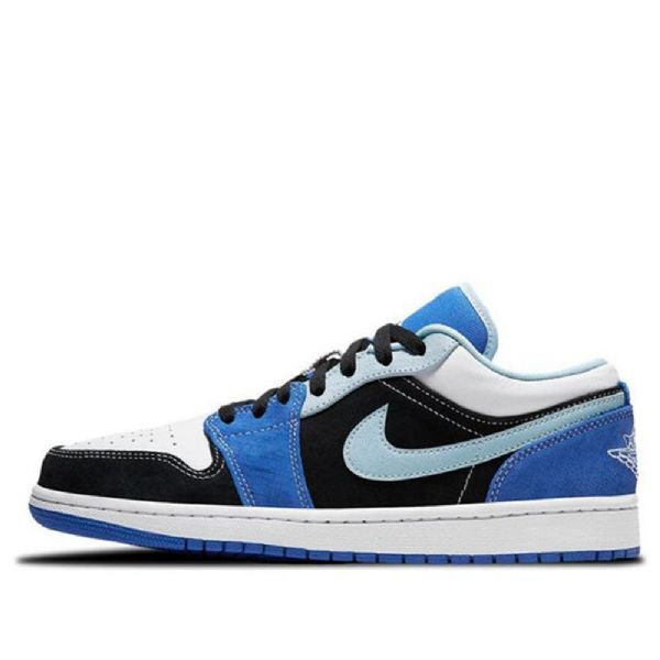 Nike Air Jordan 1 Low Tops Se Retro Basketball Shoes Herre Blå