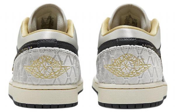 Nike Air Jordan 1 Low Tops Se Retro Basketball Shoes Herre Khaki Svarte