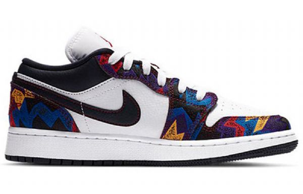 Nike Air Jordan 1 Low Tops Se Retro Basketball Shoes Herre Multicolor