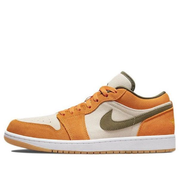 Nike Air Jordan 1 Low Tops Se Retro Basketball Shoes Herre Oransje